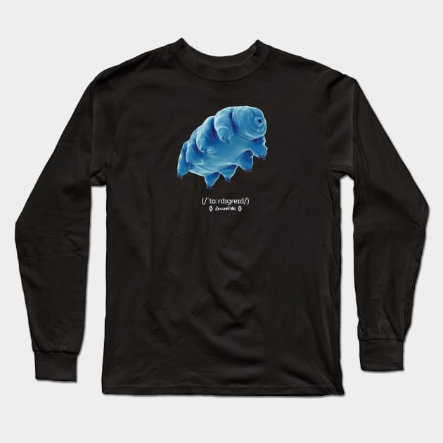 Tardigrade Water Bear Long Sleeve T-Shirt by spaceghost